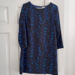 J. Crew Factory Silky Sleeved Floral Dress Size 4